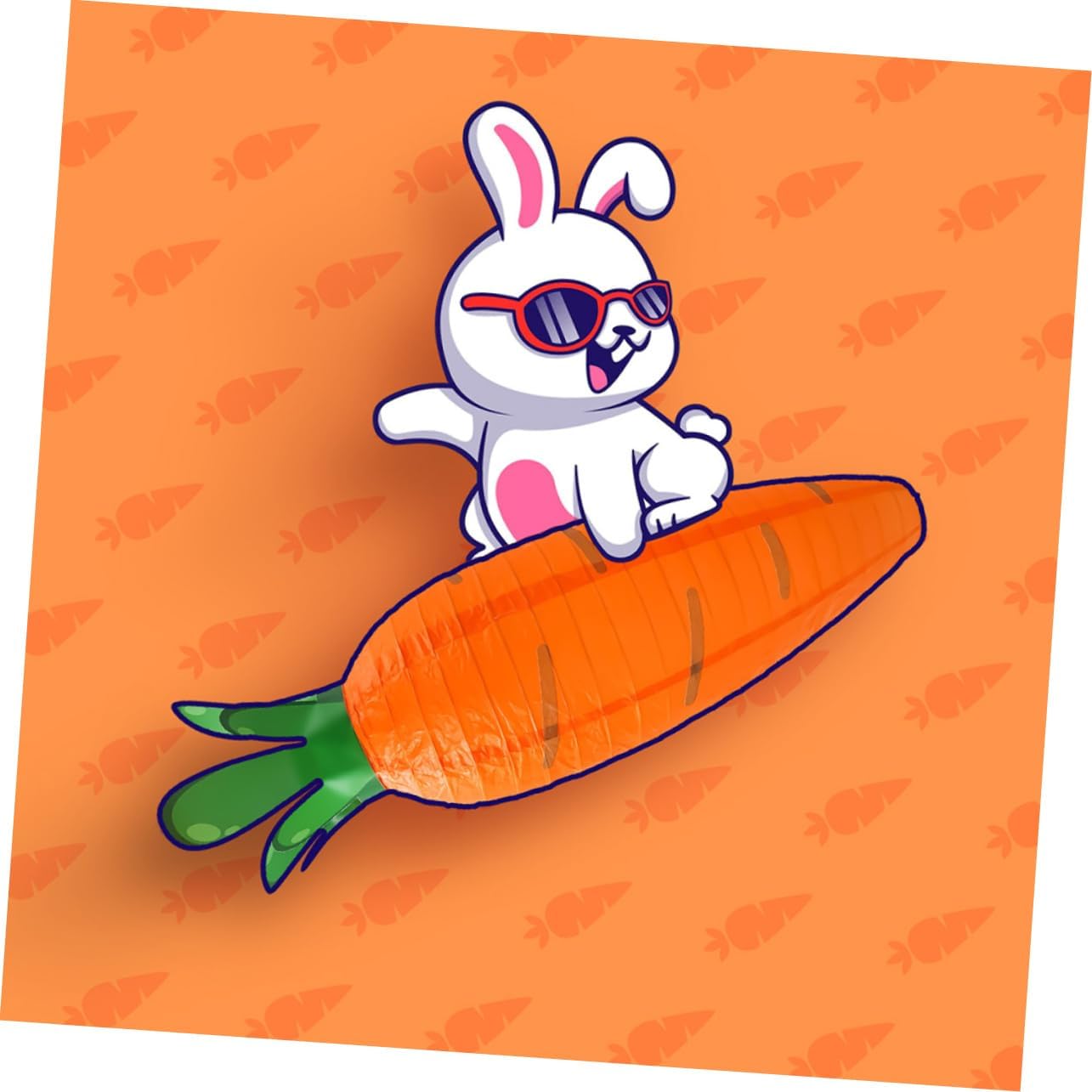 Luxshiny 12pcs Creative Carrot Shaped Paper Lanterns for Easter Folding Hanging Lanterns for Holiday Parties Home Decor and Garden Celebrations