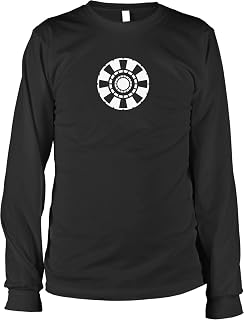 Arc Reactor Superhero Power Source Men's Long Sleeve Shirt