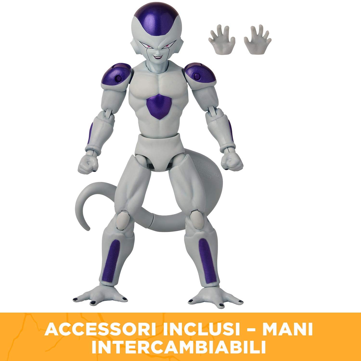 Dragon Ball Super Bandai Figurina Dragon Stars 17 cm Frieza - Freezer forma finale - Licenza ufficiale Dragon Ball - Figurina articolata Freezer - Giocattolo per bambini 4 anni e + - 36893