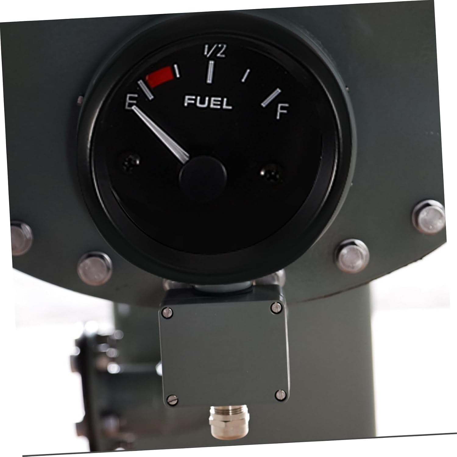 Car Fuel Gauge Black Dial Pointer with Fuel Float Accurate Automotive Level Indicator Replacement for Engineering Vehicles