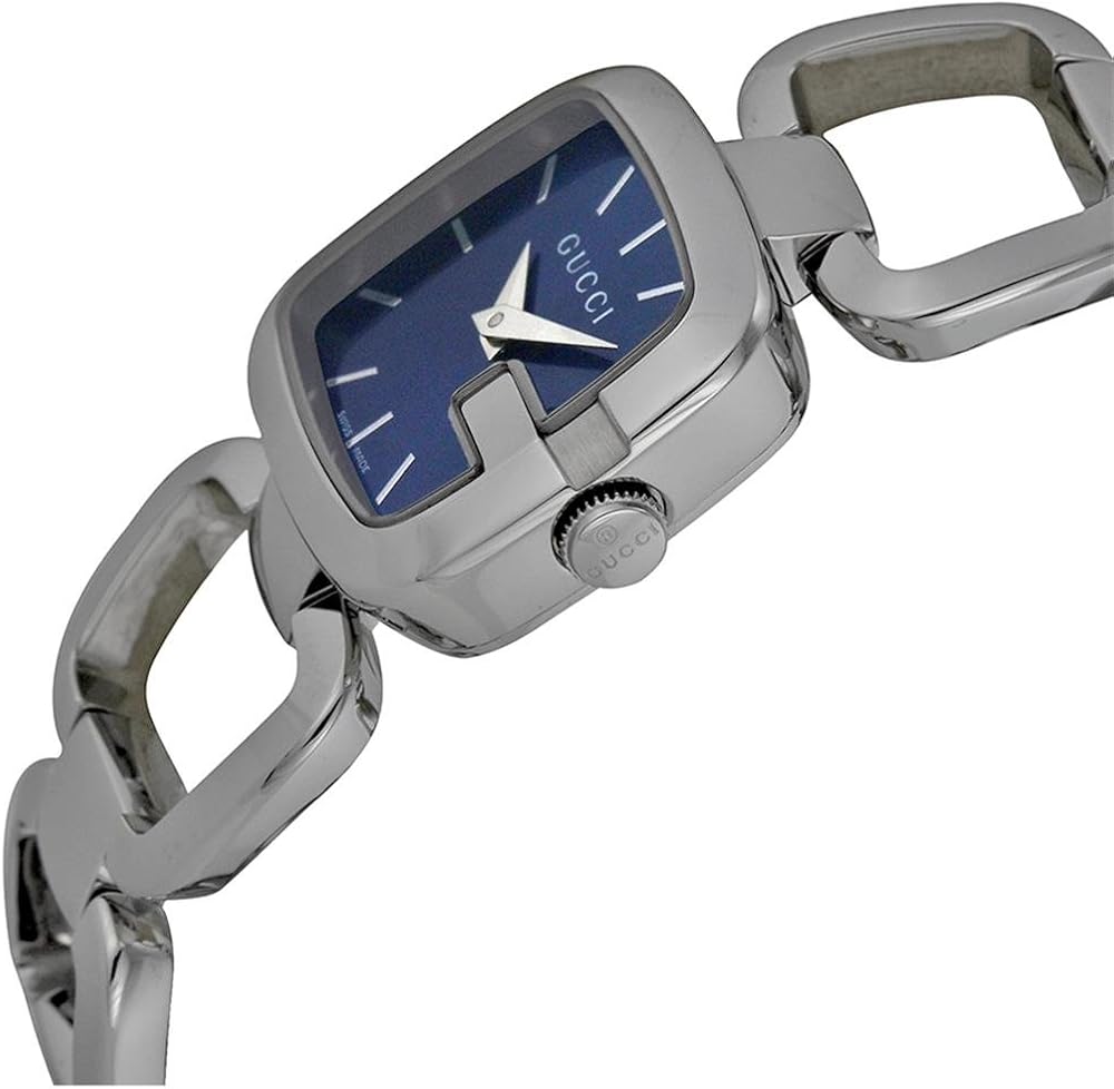 Gucci YA125508 - Orologio da polso donna, acciaio inox, colore: argento Gucci YA125508 - Orologio da polso donna, acciaio inox, colore: argento