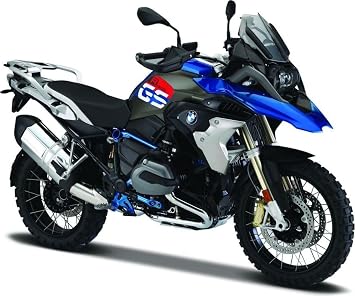 MAI 17060B 118 B.M.W. R 1200 Gs 2017 Motorbike Model Replica in Blue/Grey