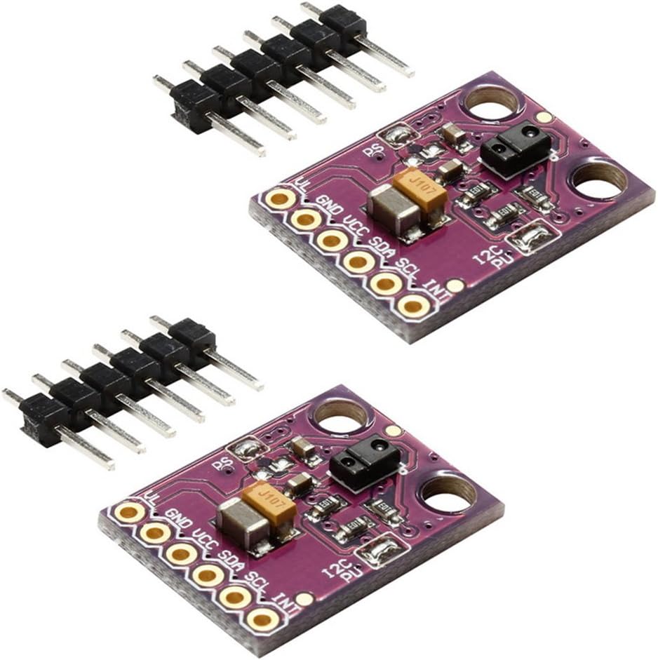 Gowoops 2PCS of APDS-9960 Hand Gesture Recognition Moving Direction Ambient Light RGB Proximity Sensor Module