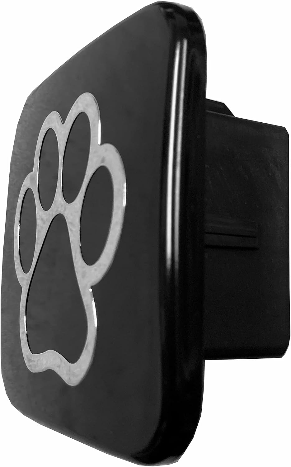Dog Paw Print Hitch Cover Plug Insert for Standard 2" Trailer Receiver