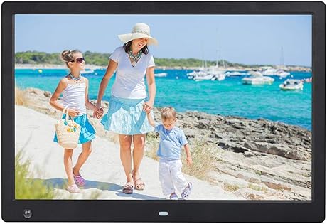 XY-store Advance Digital Photo Frame inch1280 800 Electronic Photo Frame USB SDSDHC Digitaler Bilderrahmen mit Motion Sensor Uhr und Kalender Funktion Fernbedienung inklusiveBlack XY-store Advance Digital Photo Frame inch1280 800 Electronic Photo Frame USB SDSDHC Digitaler Bilderrahmen mit Motion Sensor Uhr und Kalender Funktion Fernbedienung inklusiveBlack