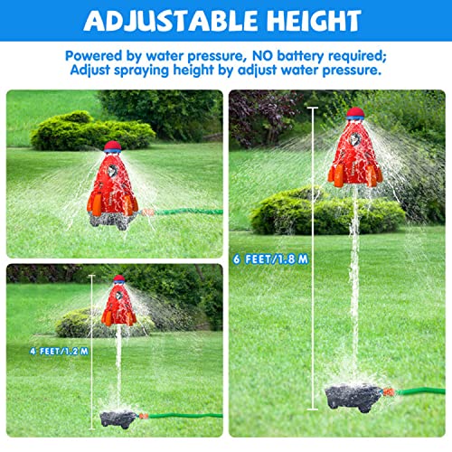 Water Sprinkler For Kids Outdoor Play,N Summer Water Spray Toy For Boys Girls #TOP3