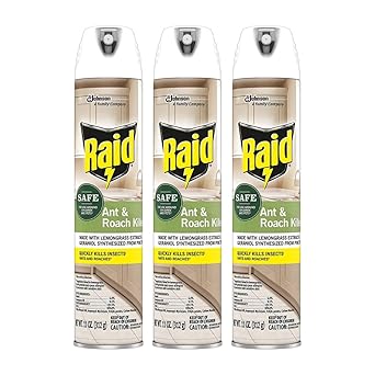 Raid Ant and Roach Killer, Aerosol Spray with Essential Oils 3