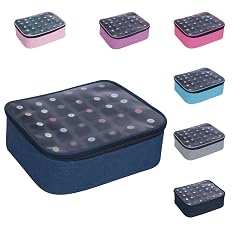 UOZL Small Clear Nail Polish Organizer Holds 30 bottles 15ml-0 5fl oz Nail Polish Case Multifunctional Nail Polish