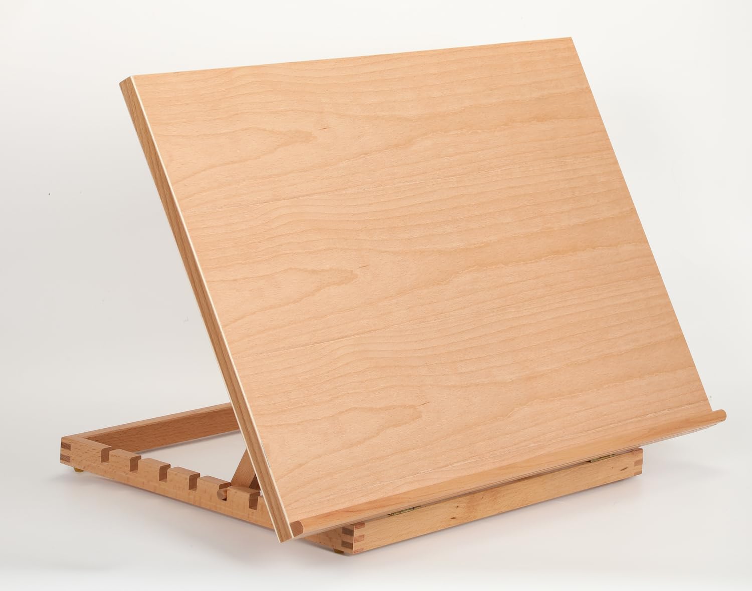 17"x25" Foldable Beechwood Tabletop Painting Easel