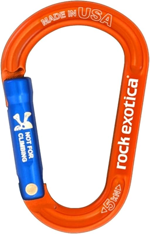 RockX Accessory Carabiner - Lightweight 5kN Aluminum Carabiner for Gear, Tools, and Accessories – Made in The USA