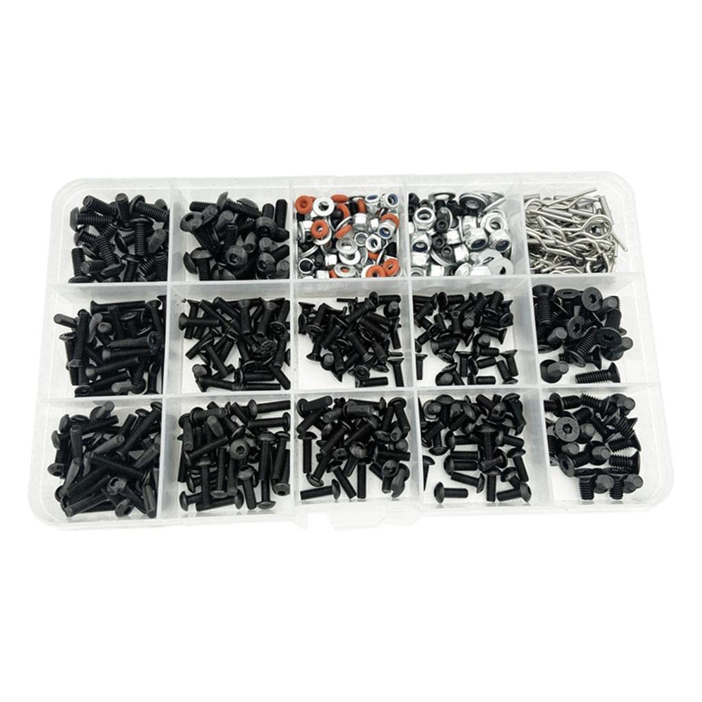 ネジセット Amazon | STARTIST 520 ピース RC ネジ セット 1:10 修理ネジ HSP 用