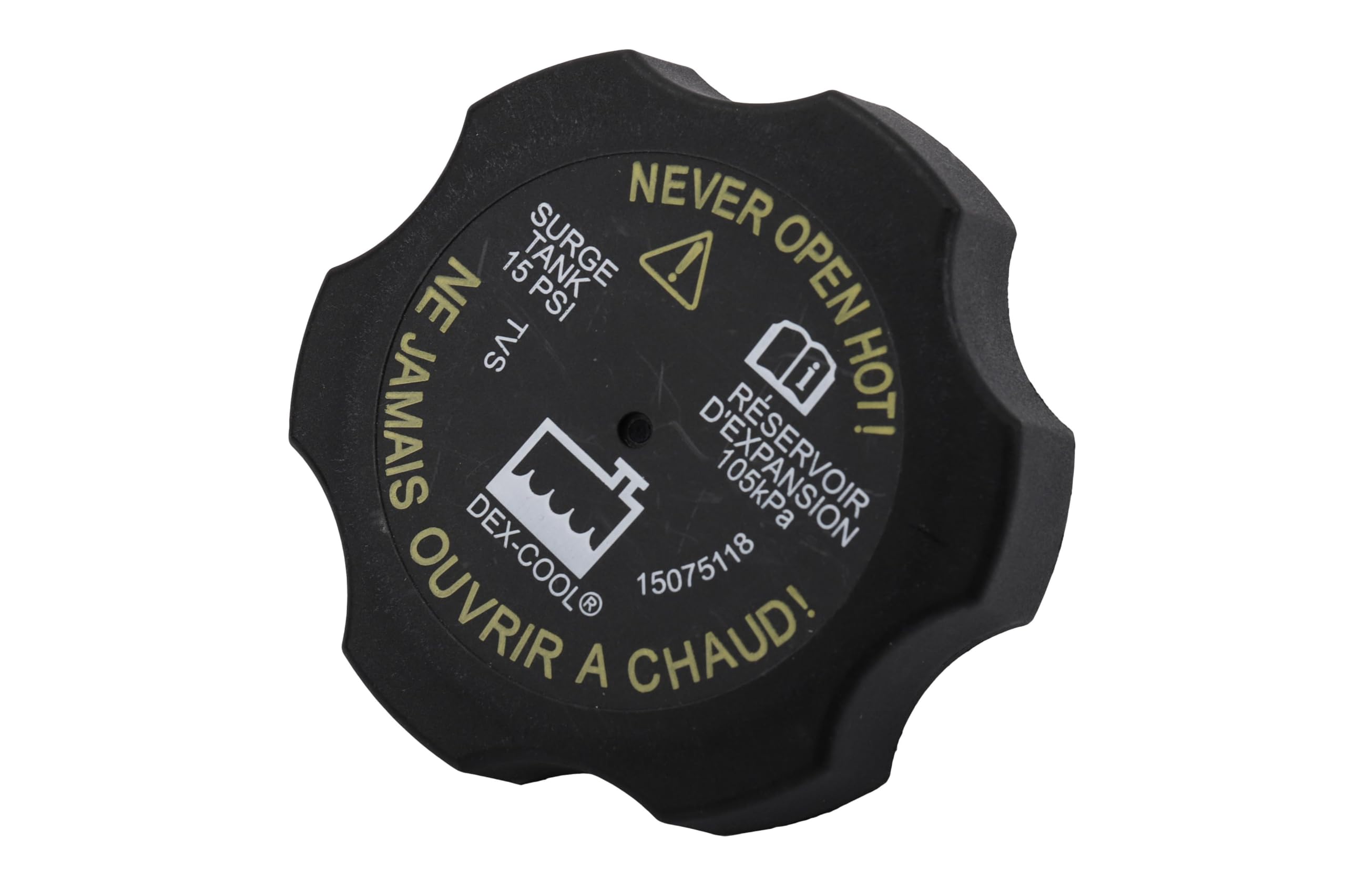 ACDelco GM Original Equipment RC98 (15075118) 15 P.S.I. Radiator Surge Tank Cap