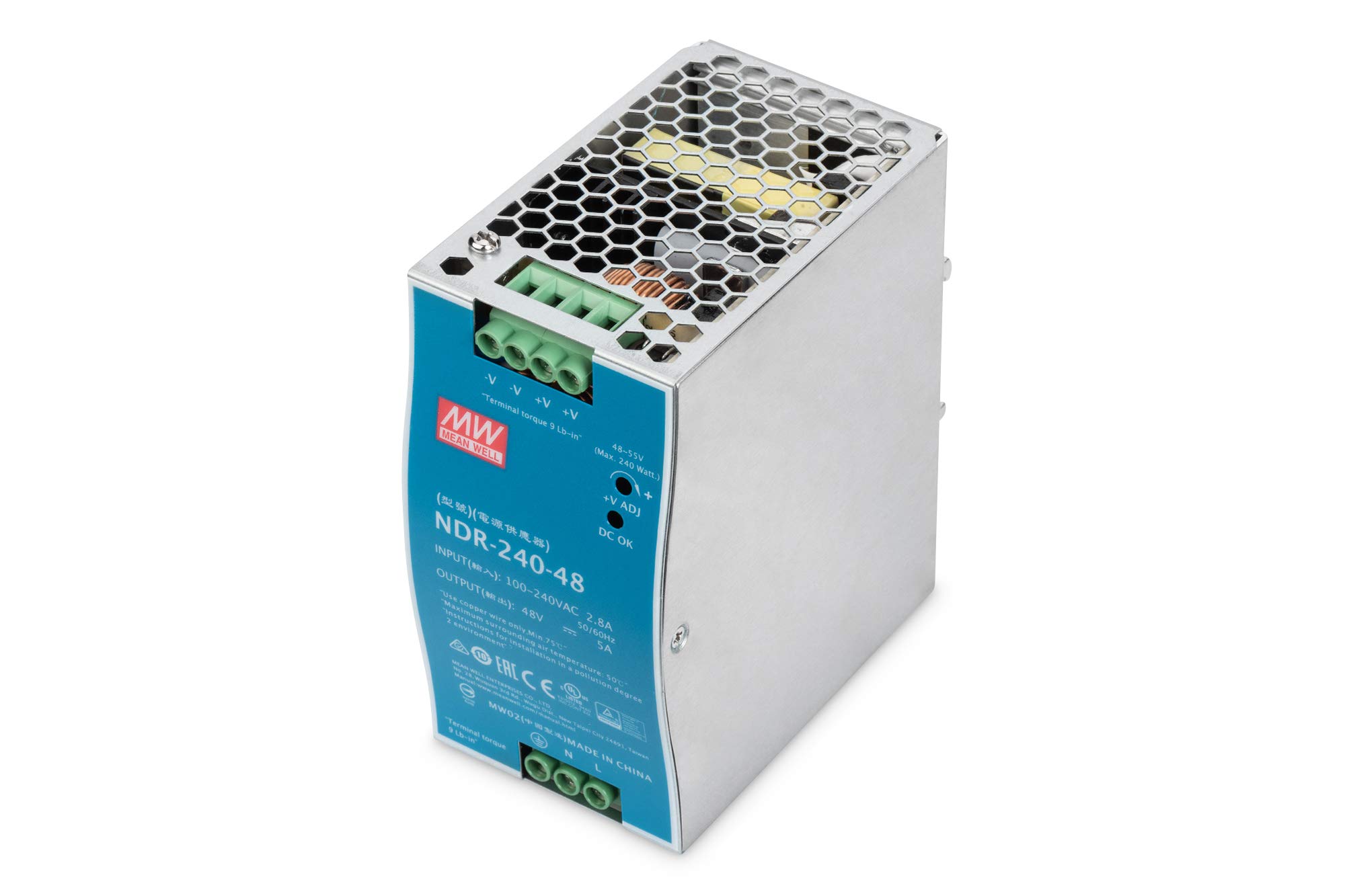 Alimentation Industrielle DIGITUS sur Rail DIN 48V DC - 5A - 240W
