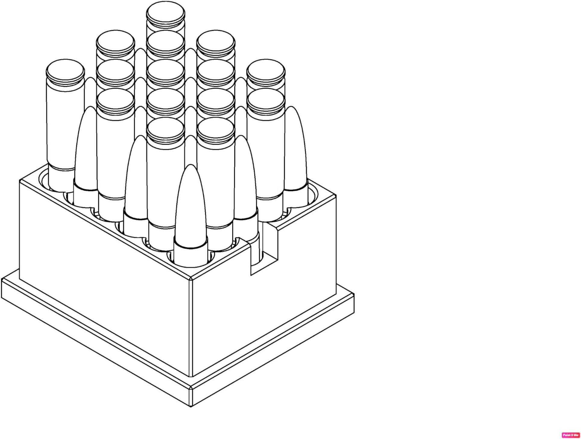 5.56 X 45 & 223 - REPACKBOX® Fast Loading Ammo Tray Holds 30 Rounds – Reusable