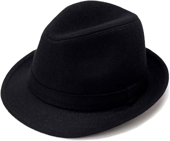 Short Brim Fedora Hat 