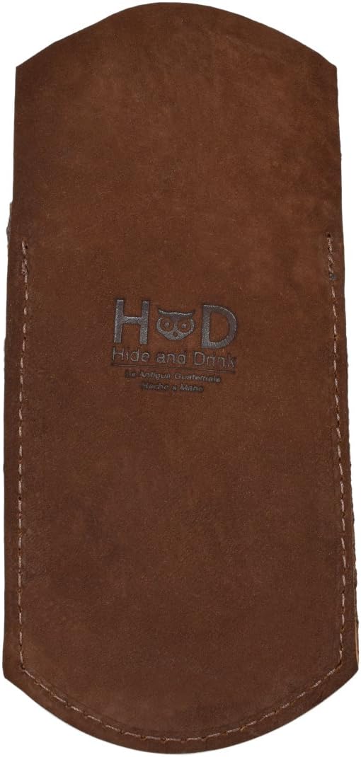 Hide & Drink, Pocket Protector, Pencil Pouch, Pen Holder for Shirt Pockets, Lab Coats, Backpacks, Office & Work Essentials, Full Grain Leather, Handmade, Swayze Suede image 3