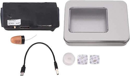 YUEHISY Mini Oreillette Cachée, Oreillette Portable Discrète avec Module GSM et 