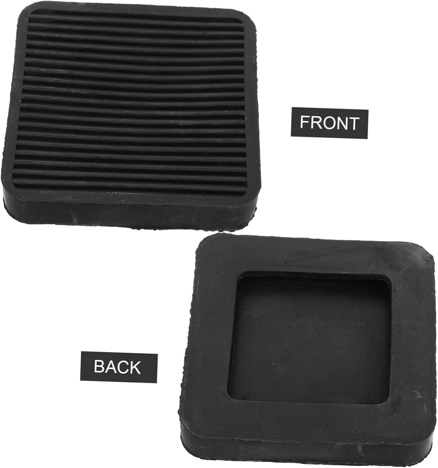 Truck Pedal Pad Cover Sticky Non Slip Grippy Auto Car Clutch Brake Footrest Pad
