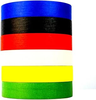 Color Masking Tape (25963) (1.5"(36mm), Green, Subpack)