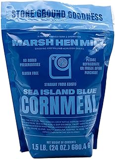 28 Best Pampered Chef Large Muffin Pan Recipes for Breakfast Lovers 141 Marsh Hen Mill Sea Island Blue Cornmeal | Corn with Floral Aroma | Perfe...
