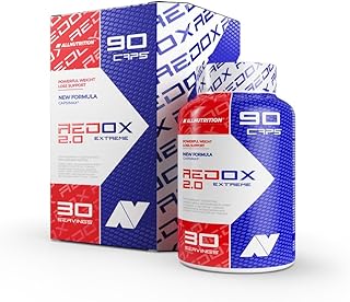 ALLNUTRITION Redox Extreme 2.0 Dietary Supplement for Athletes – Fat Burners for Men & Women Weight Loss – Fat Burner Nutritional Supplements – Fat Metaboliser – 90 Capsules