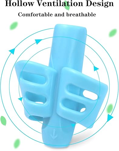 Miniatura 4 de JuneLsy Agarres para lápices para niños, escritura a mano, corrección de postura, entrenamiento de escritura para niños pequeños, preescolares,