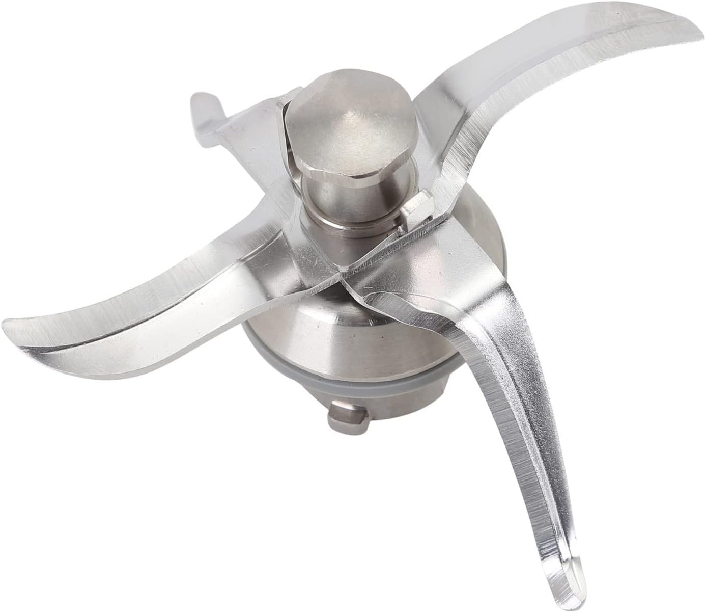 Messer Für Vorwerk Thermomix TM21 – Edelstahl-Mixmesser Mit Dichtung, 4 Klingen Für Optimales Zerkleinern