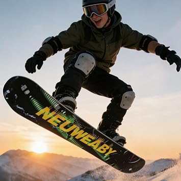 Women's All Mountain Snowboard Starry Sky Print Directional Twin Cam-Out Camber for Beginners and Advanced Snowboarders