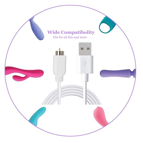 Magnetic Charging Cables,USB Charger,Replacement Charging Cables,DC Power Cable,Plug Charging Cord,2 Pack
