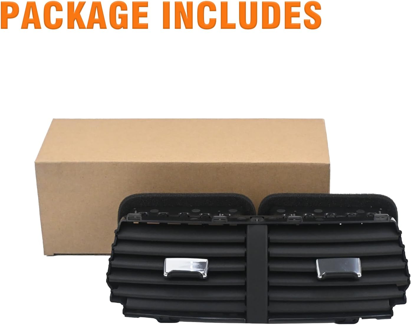 Dual Center Dash AC Air Vent Outlet Assembly Compatible With 2016–2019 Ford Explorer Replace OE# FB5Z-19893-AD