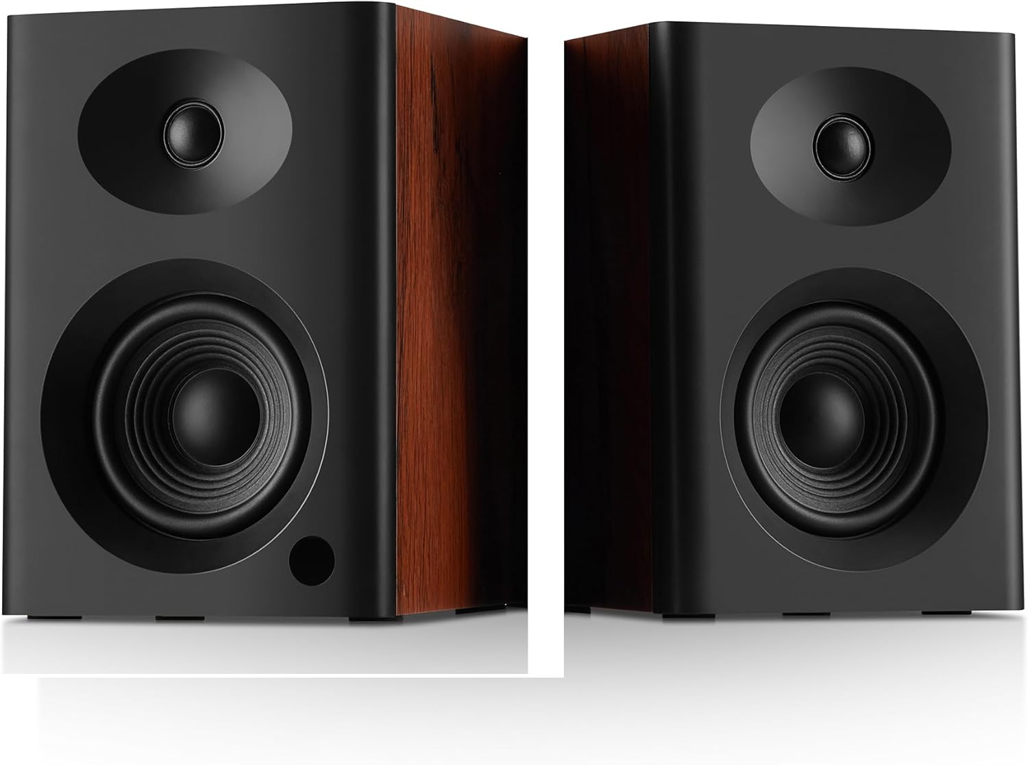Bookshelf Speakers with Deep Bass, 80W Peak Output...