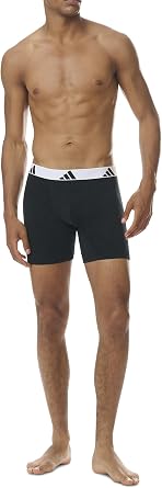 adidas Men's Boxer Brief (3pk) - Active Micro Flex Eco 4a3m03 Boxer Shorts (pack of 3)
