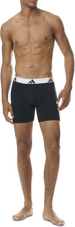 adidas Men's Boxer Brief (3pk) - Active Micro Flex Eco 4a3m03 Boxer Shorts (pack of 3)