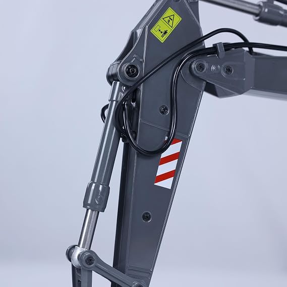 1/14 RC Excavator Double E E010 EC160E Full Alloy Metal Engineering Vehicle Digger with Motor ESC Servo Light