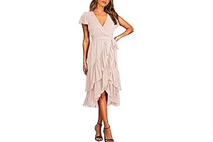 Women's Casual Boho Dress for Wedding Guest