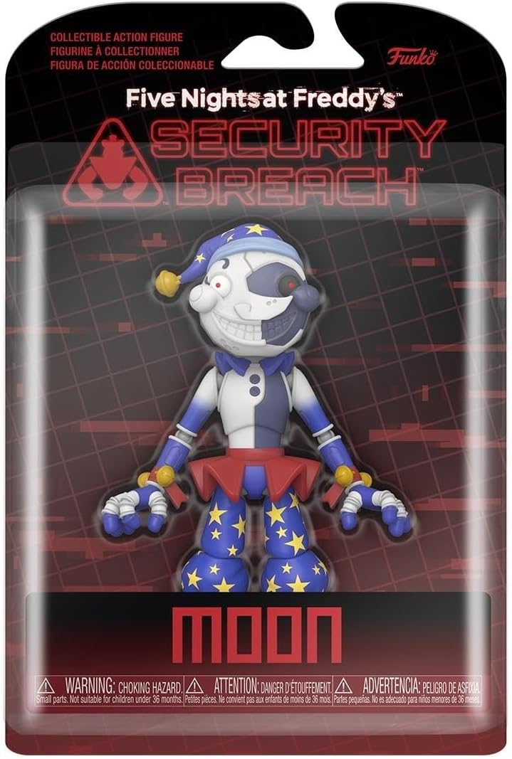 Funko Action Figure: Five Nights At Freddy's (FNAF) SB - Moon - Collectable Toy - Gift Idea - Official Merchandise - for Boys, Girls, Kids & Adults