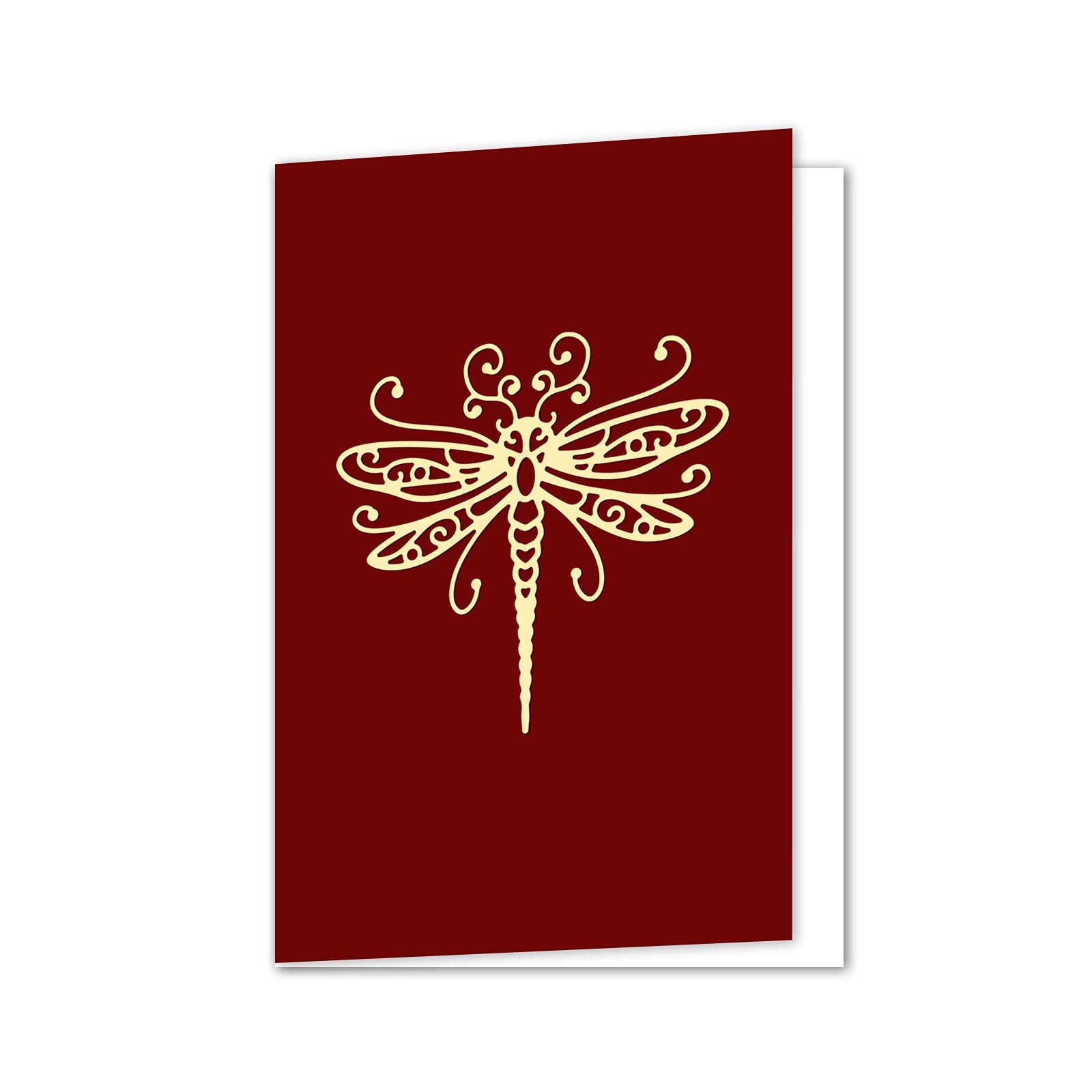 ORIGACH Tampons & Dies Libellule – Lot Transparent Scrapbooking, Gaufrage, Cartes & Albums, 9 Motifs + Vœux Anniversaire