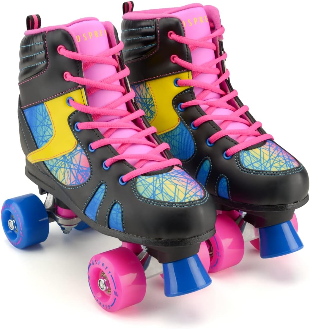 Osprey High Top Quad Skates - Fly Knit Roller Skates