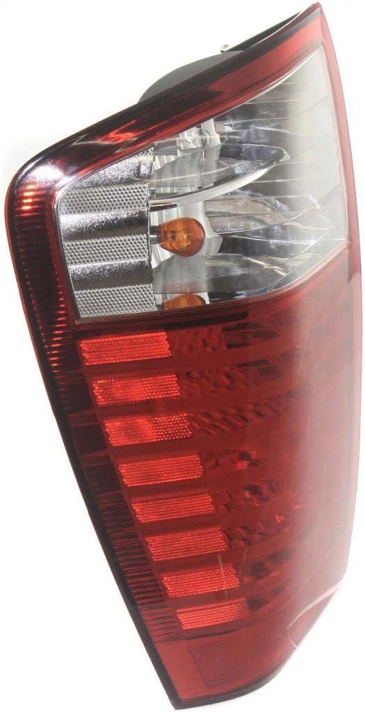 CarLights360 For Kia Sedona 2006 2007 2008 2009 Tail Light Assembly EX/LX Model Driver Side CAPA Certified KI2800131C | 92401 4D020
