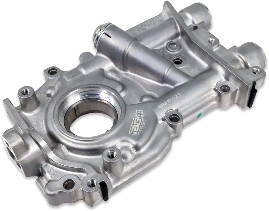 IAG Performance Stage 1 Blueprinted EJ25 11mm Oil Pump fits Subaru 04-21 STI, 02-14 WRX, 05-09 Legacy GT, 04-13 Forester XT