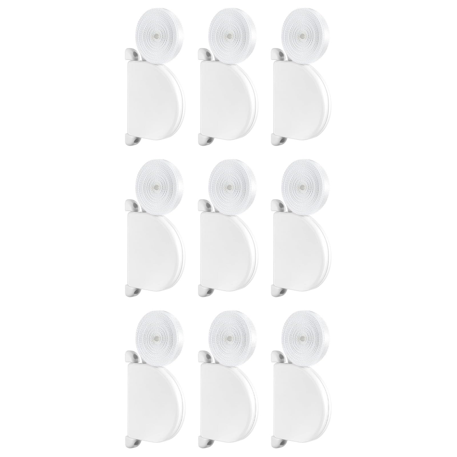 Kaeltsyn Concealed Winders for Curtains Storage Case Smooth Operations Space Saving Design Drum Blind Cord Collector with Box