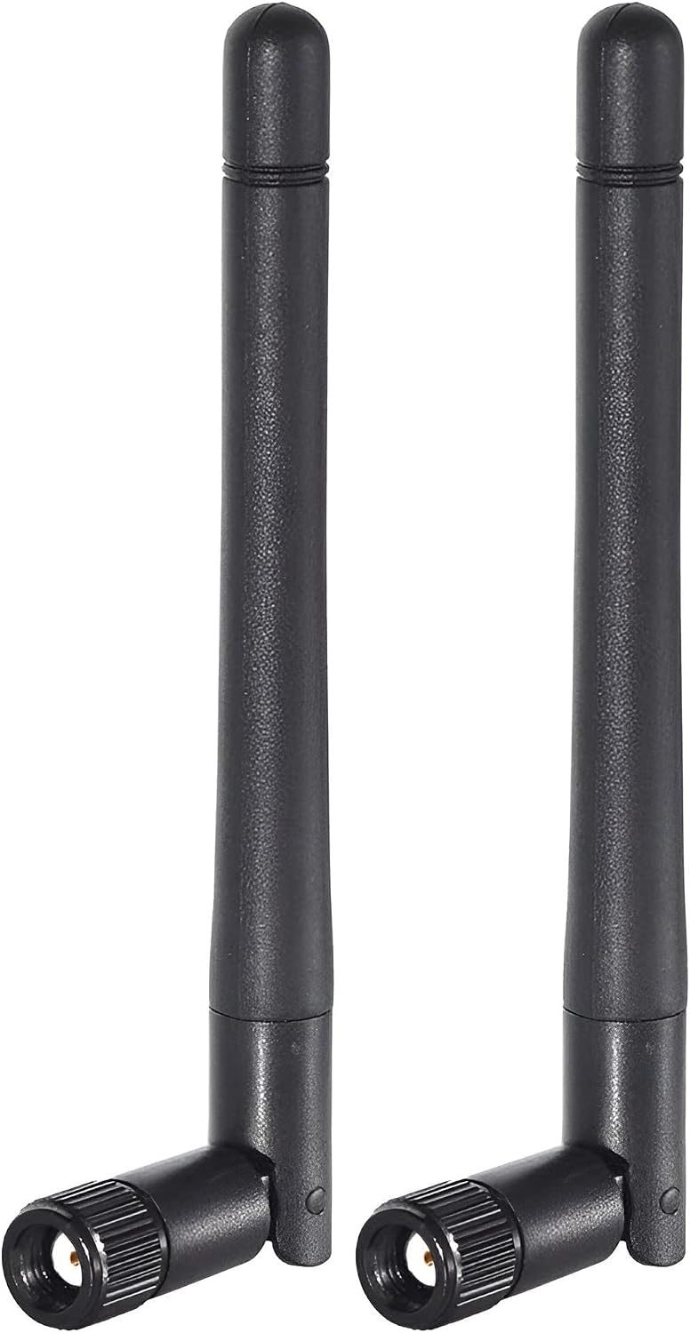 Protronix 2dBi RP-SMA Antenna for Wireless Card or Router (2 Pack)