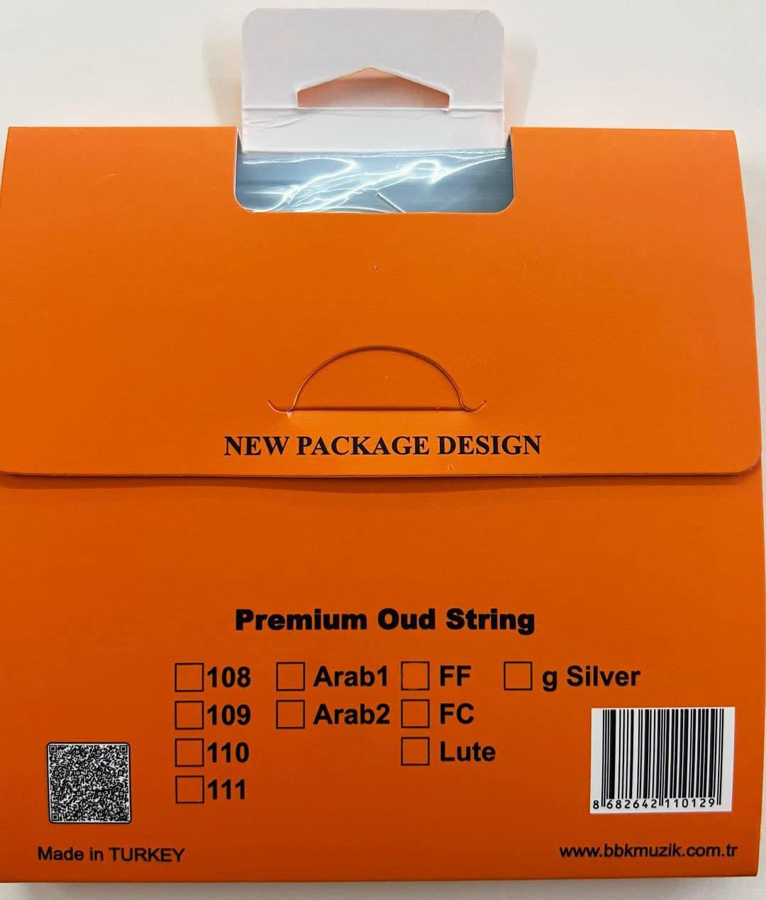 Kurschner Iraqi Oud Strings High F-f Tuning Kurschner Professional Yellow Label, PVF Carbon Strings Set - Image 2