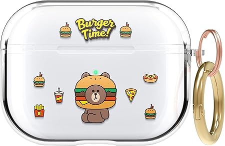 Amazon Co Jp Elago Airpods Pro 対応 ケース ラインフレンズ 公式 ライセンス 商品 クリア カバー 落下防止 カラビナ 付 可愛い Lineフレンズ クリアケース Apple Airpodspro Mwp22j A エアーポッズpro エアポッツ プロ エアーポッズプロ 対応 Line Friends