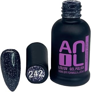 Anil Professional Cosmetics Kalıcı Oje Disco Jel Renk 10ml | Dayanıklı Kolay Uygulanan Trend Renkler | Hızlı Kuruma ve Parlaklık (Disco Gel - 242)