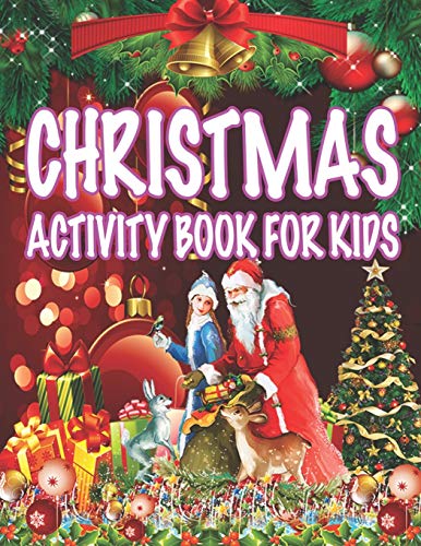 Christmas Activity book For Kids: Fun Children’s Christmas Gift or Present for Toddlers & Kids - 50 Beautiful Pages to Color with Santa Claus, Reindeer, Snowmen & More! image 3