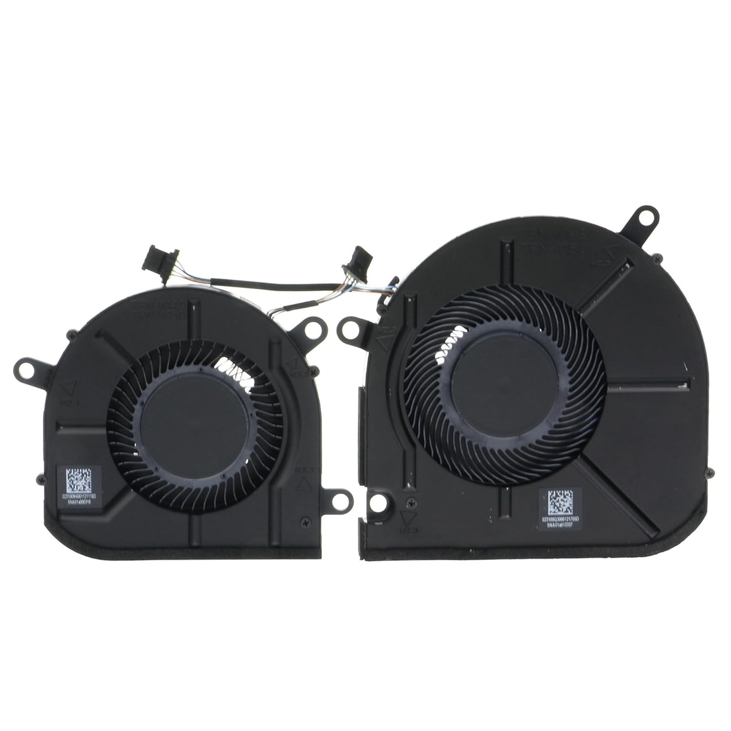 Replacement CPU+GPU Cooling Fan for HP Envy X360 15M-EU 15M-EU0013DX 15M-EU0033DX 15M-ES 15M-ES0013DX 15M-ES0023DX 15-EU 15-ES 15m-es1023dx M45465-001 M45466-001