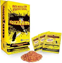 Kit Com 5 Sachês Isca Anti Mosca Moscazum Server Química