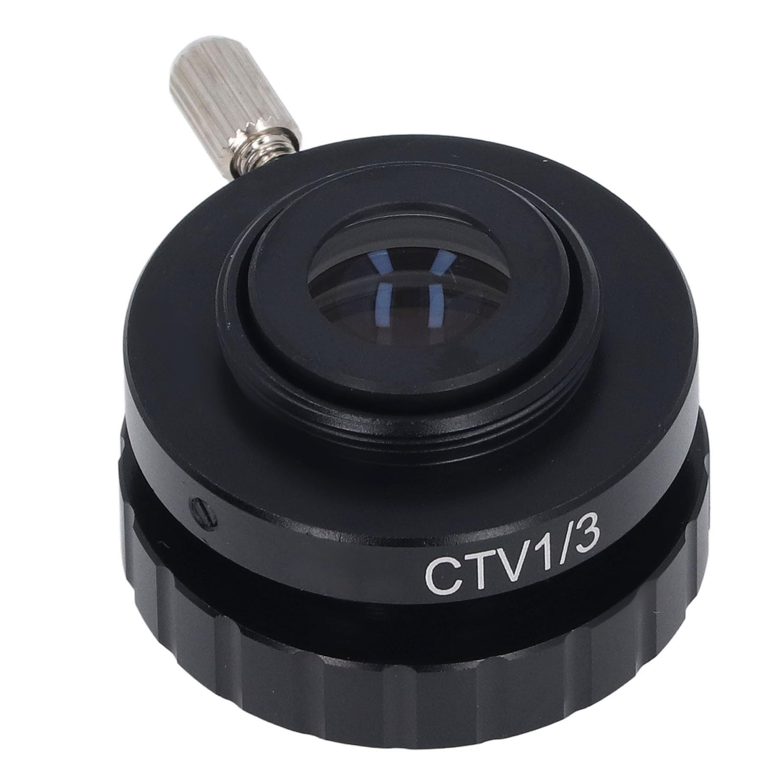 CTV Lens Adapter, Good Compatibility Multifunctional Metal Optical Glass Material, Industry Lab Bio Pharmaceutical with Wide Applications for Better Visual Image (SZMC TV1/3)
