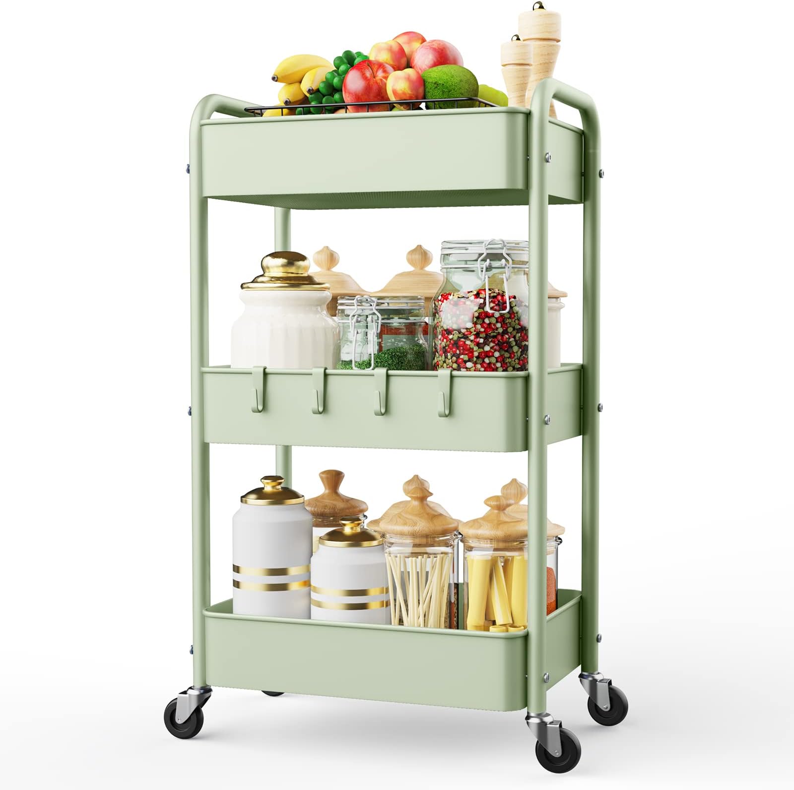 Raskog IKEA Home Kitchen Storage Utility cart (White